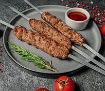 Люля-кебаб из баранины на компанию
