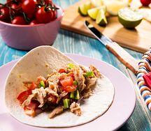 Tortilla déstructuré dinde