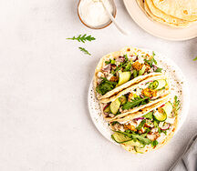 Tortilla déstructuré chicken