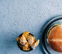 Burger à la crème thon