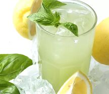 Limonade basilic