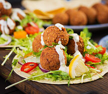 Le wrap falafel