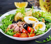 Salade niçoise à notre façon