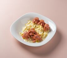 Фарфалле с осьминожками