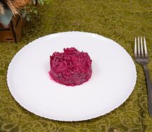 Салат Свекольный с чесночком