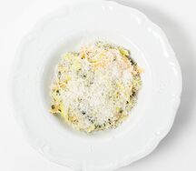 Фреш паста с кабачком и мятой