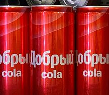 Добрый Cola в жестяной банке