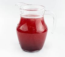 Морс клюквенный домашний