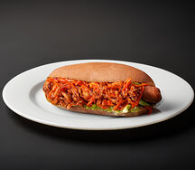 Хот дог с сосиской