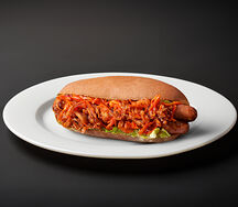 Хот-дог две сосиски