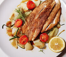 Filet de sole avec sauce soja