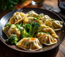 Raviolis vapeurs aux légumes