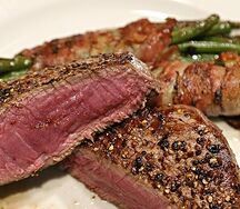 Filet sauté aux poivrons