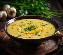 Soupe maïs