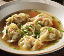 Soupe raviolis