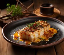 Poisson au fromage de soja