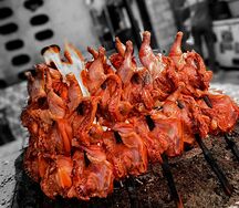 Poulet piqué