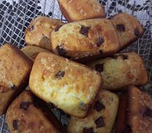 Gâteau au yahourt et aux pépites de chocolat