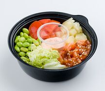 Поке с лососем