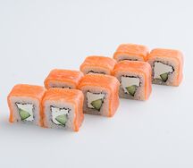 Ролл Филадельфия с огурцом