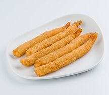 Креветки во фритюре