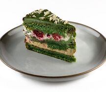 Торт Фисташковый с малиной