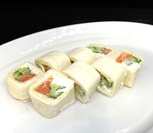 Тортилья с лососем