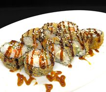 Темпура с лососем