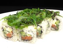 Чука с лососем