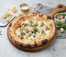 Сливочная курица и шампиньоны