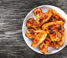 Шашлык из куриных крылышек