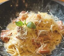 Паста с форелью