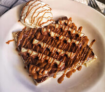 Crêpe kinder chocolat