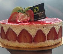 Fraisier 6 parts