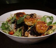 Salade chèvre chaude