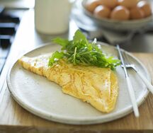 Omelette nature