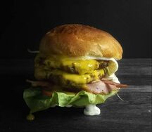 Cow-Boy burger frites