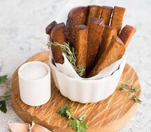 Гренки с чесноком