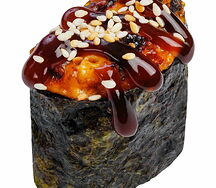 Запеченные суши с угрем