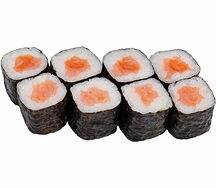 Хосомаки с лососем холодного копчения