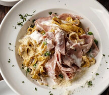 Паста Ветчина и сливки