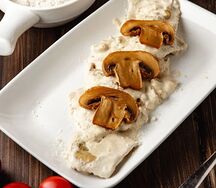 Равиоли с белыми грибами