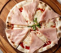 Детская пицца Маргарита с ветчиной