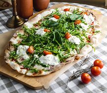 Римская пицца Буррата