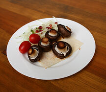 Шампиньоны на углях