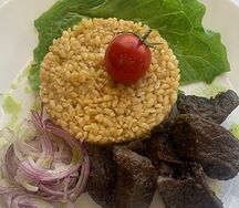 Кавурдак с булгуром