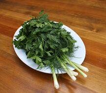 Сезонная зелень