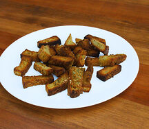 Гренки чесночные