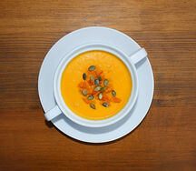 Тыквенная каша на растительном молоке