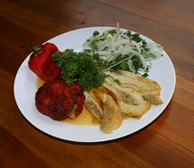 Овощи на углях